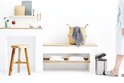 Brabantia Контейнер для мусора NewIcon 5л, полированная сталь