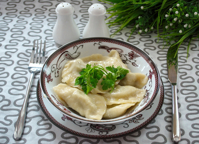 Вареники с капустой 1 кг (полуфабрикат)