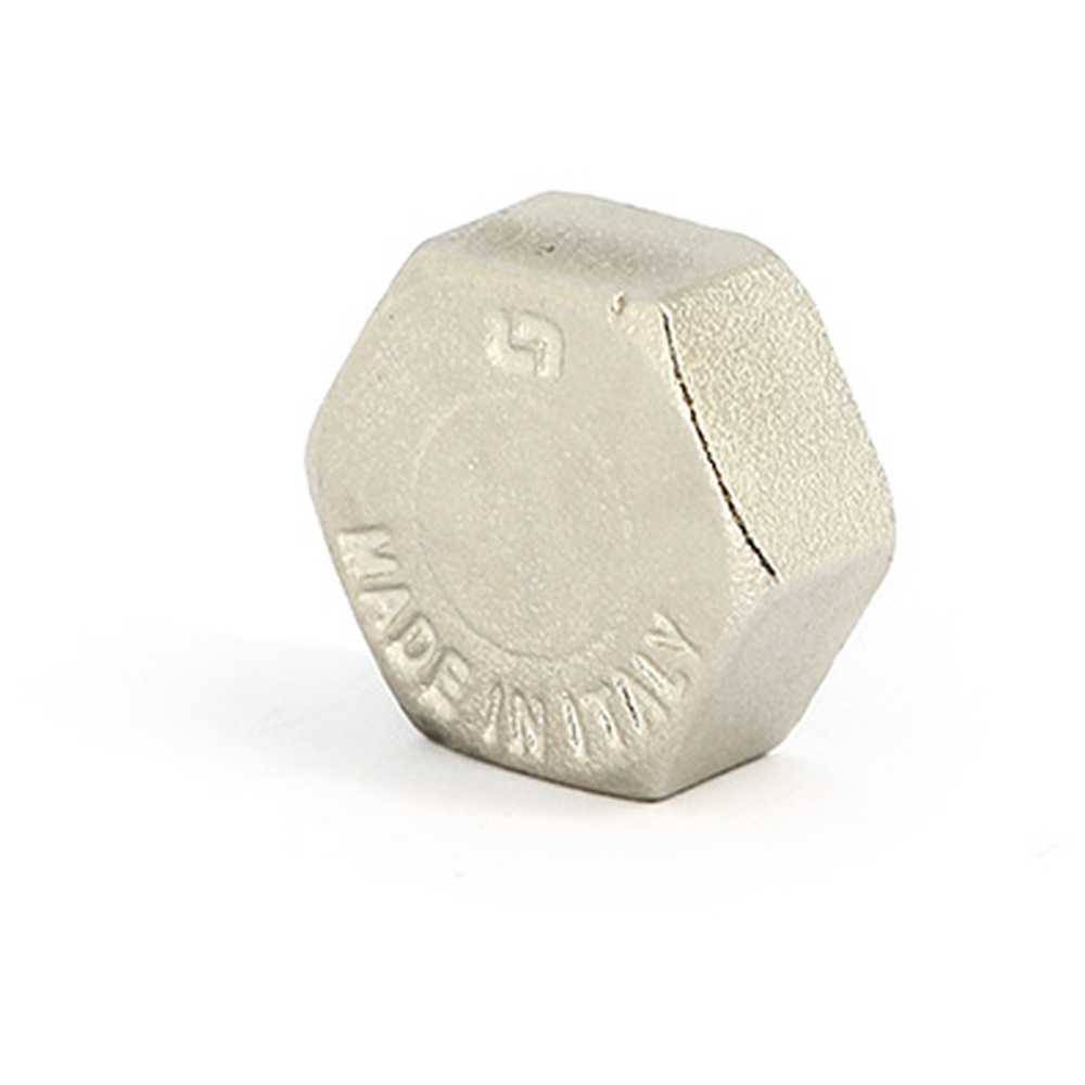 Заглушка Uni-Fitt В 3/4", никелированная