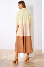 51290 Платье женское (триколор)