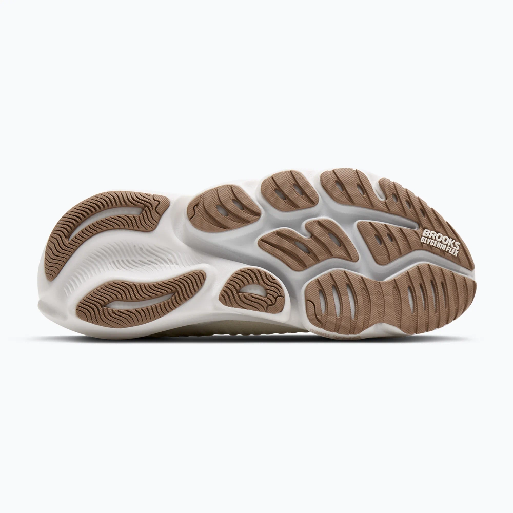 Женские Кроссовки для бега Brooks Glycerin Flex coconut/chateau/portabella