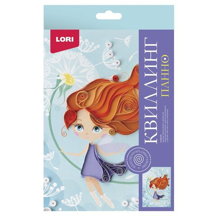 Квиллинг. Панно "Фея"