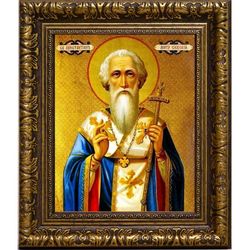 Константин Киевский Митрополит. Икона на холсте.