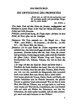 Jeremias. Eine dramatische Dichtung in neun Bildern | Stefan Zweig