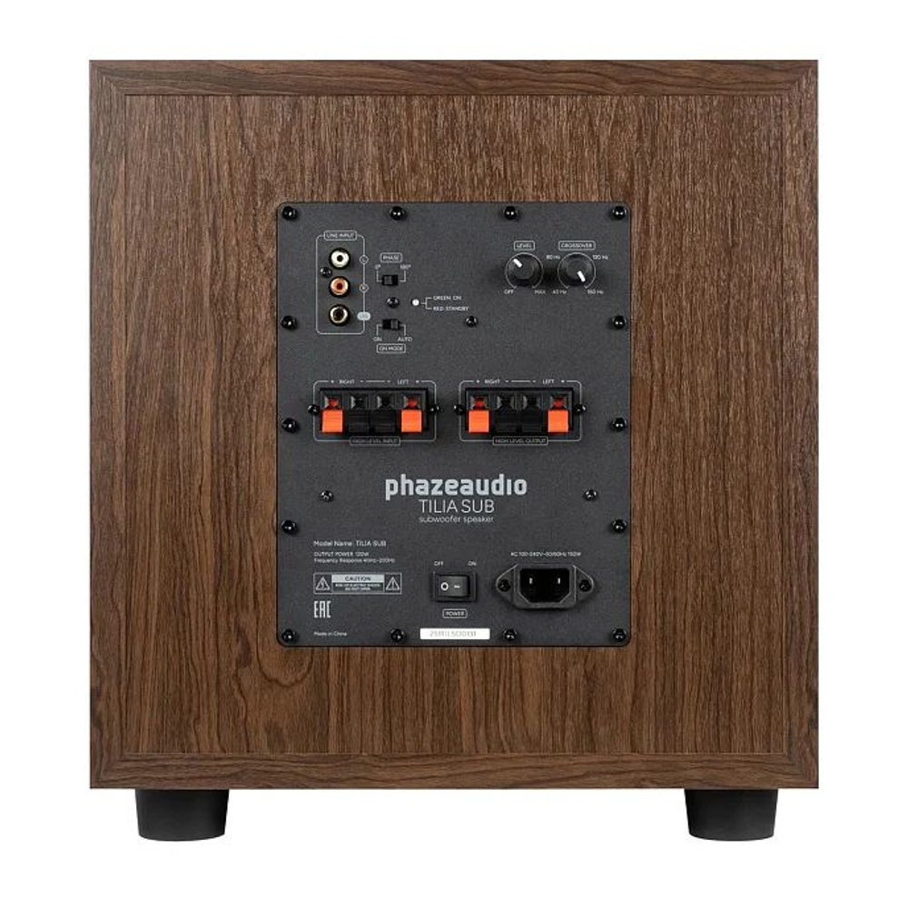 Сабвуфер Phaze Audio Tilia SUB 10" Цвет: Тёмный орех Dark Oak