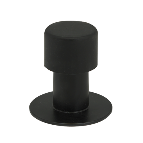 Дверной ограничитель DS11 BL INOX (черный)