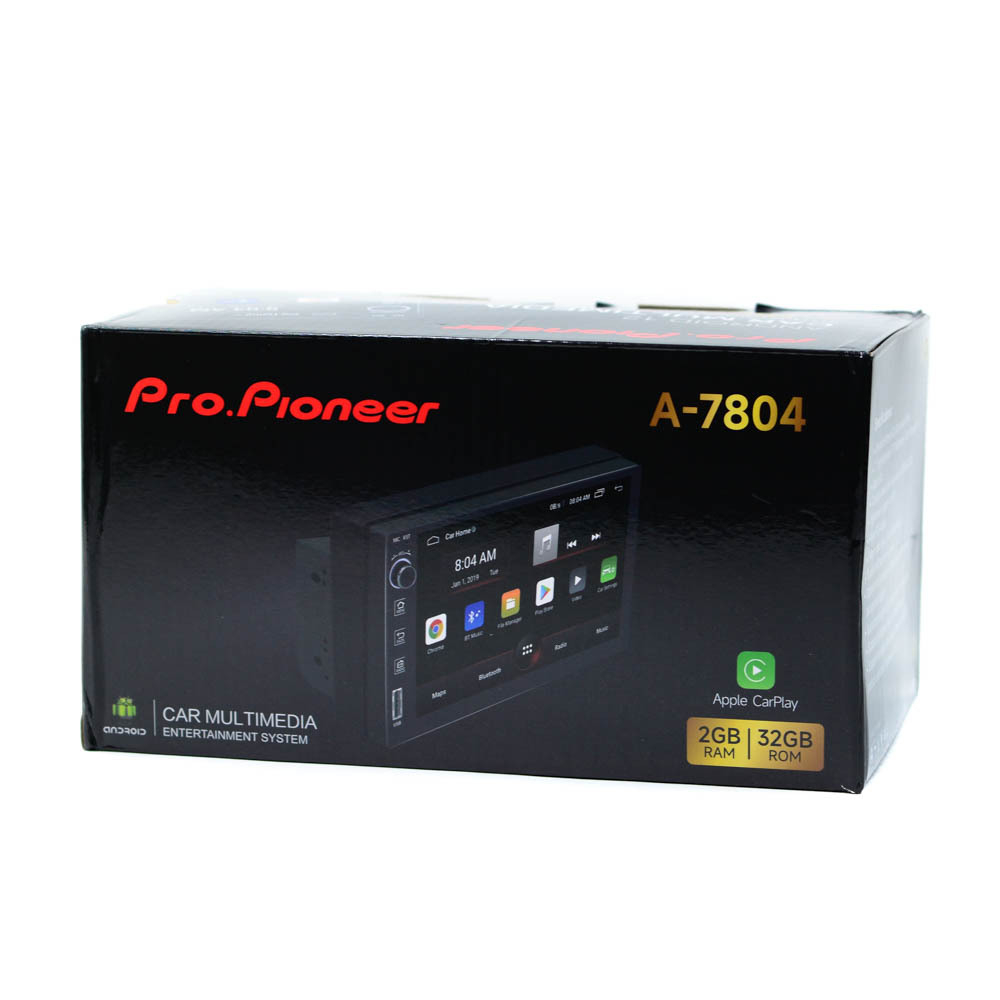 Автомагнитола 2DIN Pro.Pioneer A-7804 (7"/2+32GB/Android12)