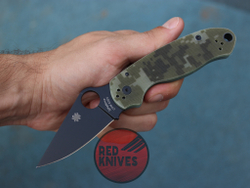 Нож Spyderco Para 3 G10 КМЧ C223GCMOBK