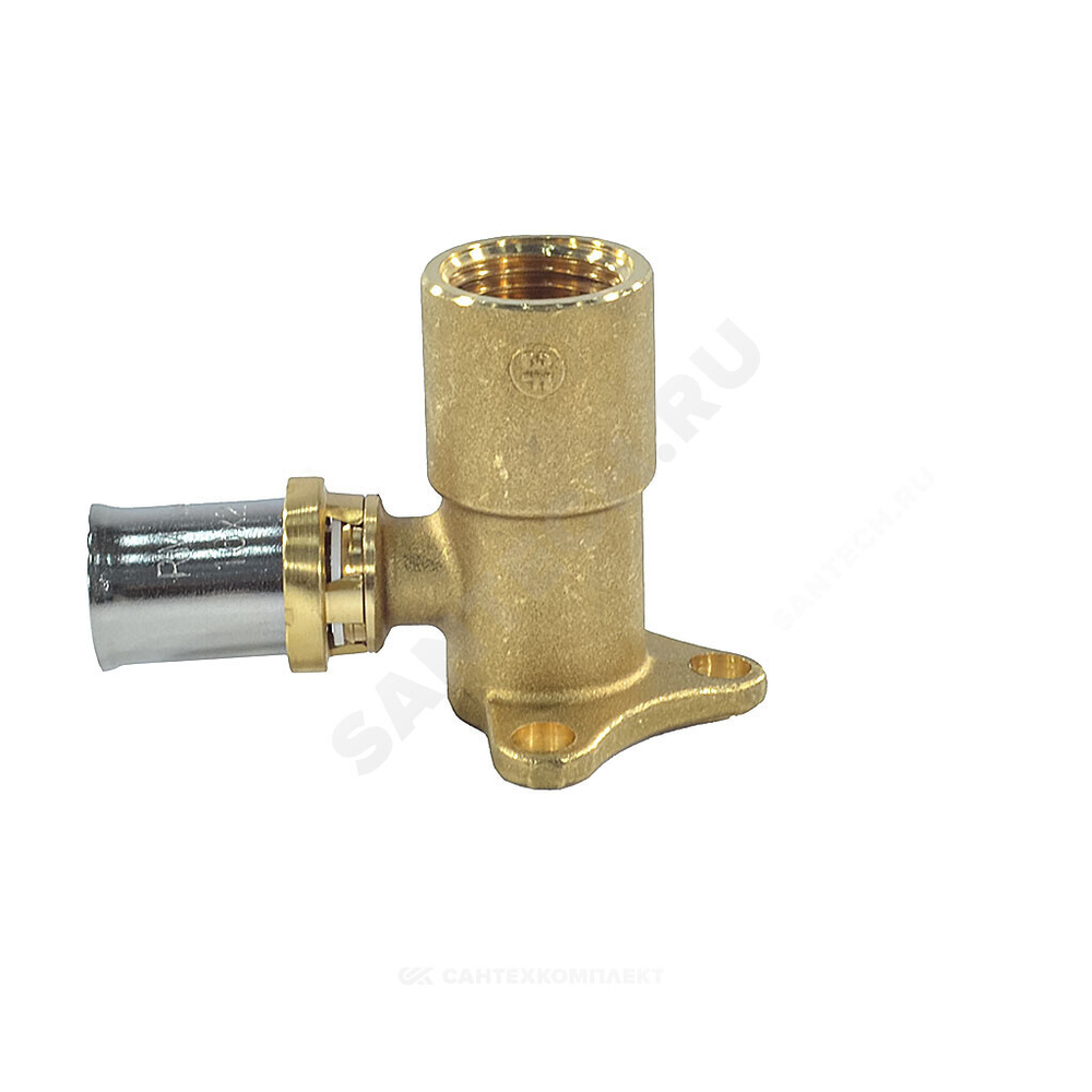 Водорозетка для МП/PE-X труб латунь пресс Дн 16х1/2" ВР RM139 Giacomini RM139Y033