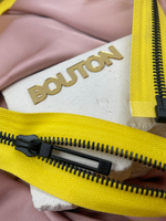 Молнии riri звено BI, слайдер STAB, неразъёмная карманная, 6 мм, цвет 2304, желтый