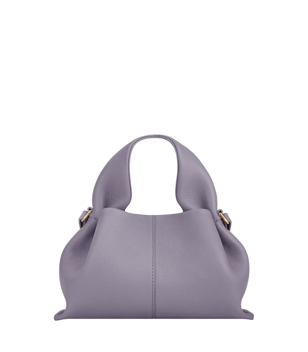 Сумка Polene Numéro Neuf Mini EDITION TEXTURED MAUVE