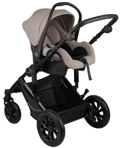 Детская коляска Indigo Coin 3 в 1 бежевый