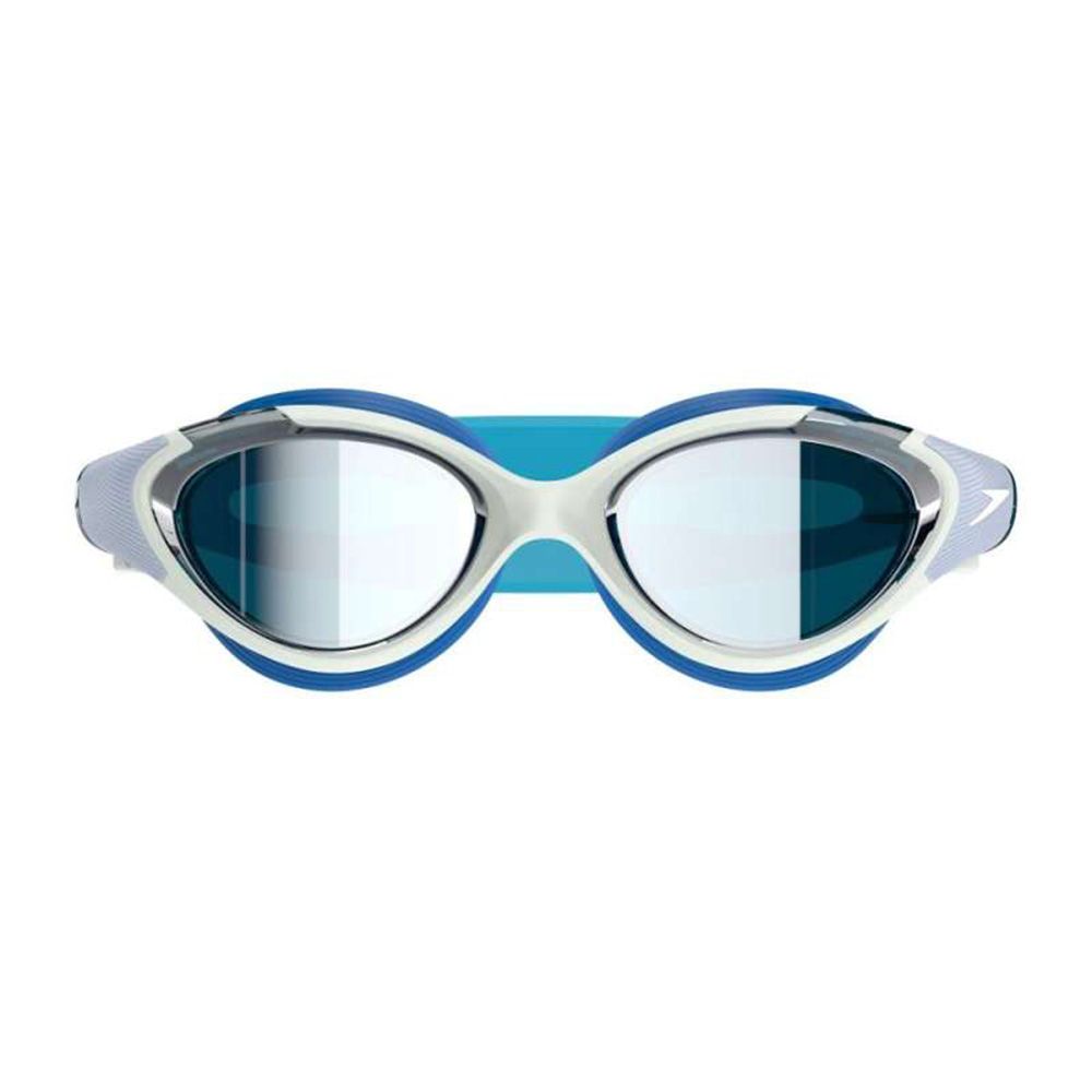 Очки для плав. SPEEDO Biofuse 2.0 Mirror Women`s, 8-003775002-C16Z2, ЗЕРКАЛЬНЫЕ линзы, белая оправа