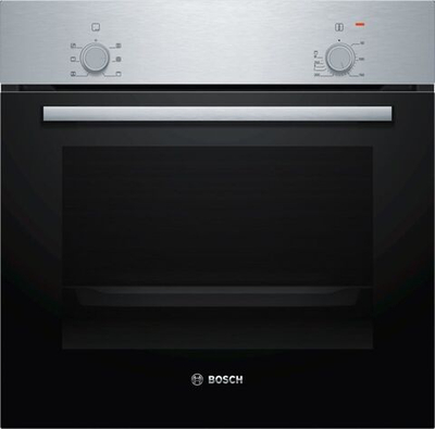 Духовой шкаф встраиваемый Bosch HBF010BR1Q 66 л, гриль, конвекция, 3D воздух, нерж. сталь