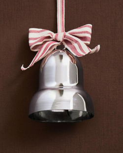 ZARA HOME ЕЛОЧНОЕ УКРАШЕНИЕ «КОЛОКОЛЬЧИК», СЕРЕБРЯНЫЙ