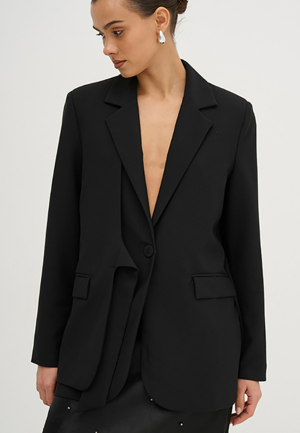 Пиджак асимметричный