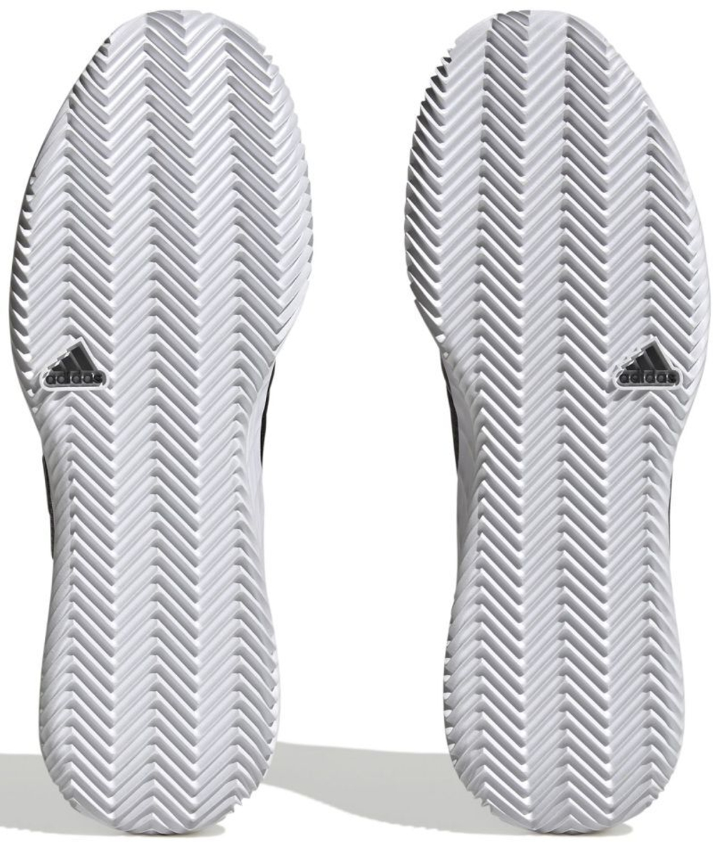 Мужские кроссовки теннисные Adidas Adizero Ubersonic 4.1 Clay - черный