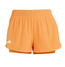 Женские Шорты теннисные Adidas Climacool 2in1 Match - pure orange