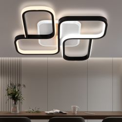 Светильник потолочный светодиодный Rivoli Lydia 6104-101 LED 3700К - 4750К 81 Вт модерн с пультом