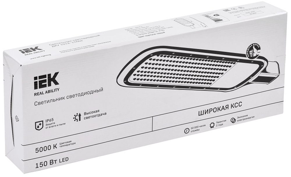 Светильник светодиодный IEK LDKU1-1012-150-5000-K03