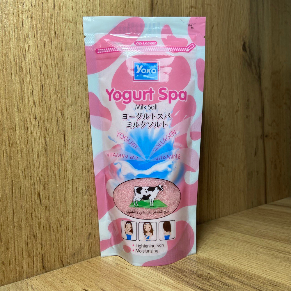 Скраб для тела Yoko Yogurt Spa Milk Salt солевой с молоком и йогуртом 300 г