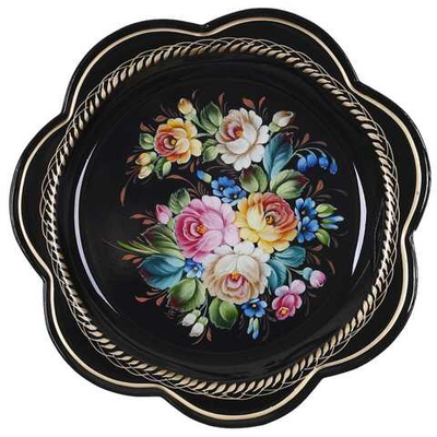 Zhostovo metal tray A1D070425308