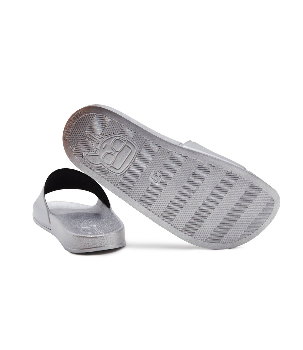 Шлепанцы KONDO Karl Lagerfeld - серебряный(KL80905N)