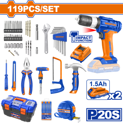 Набор инструментов 119 шт.