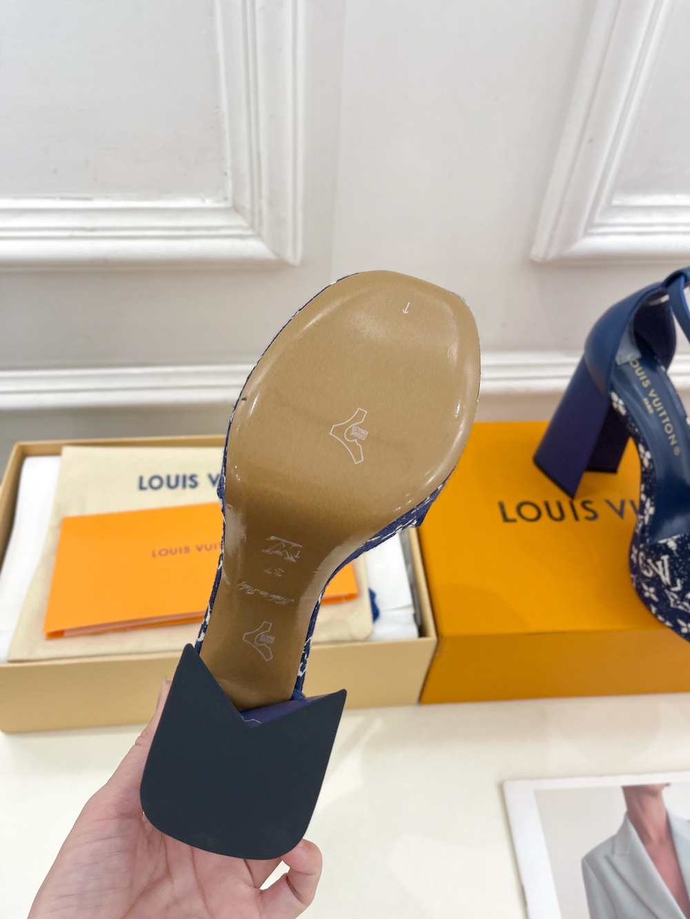 Louis Vuitton Shake Platform Sandal