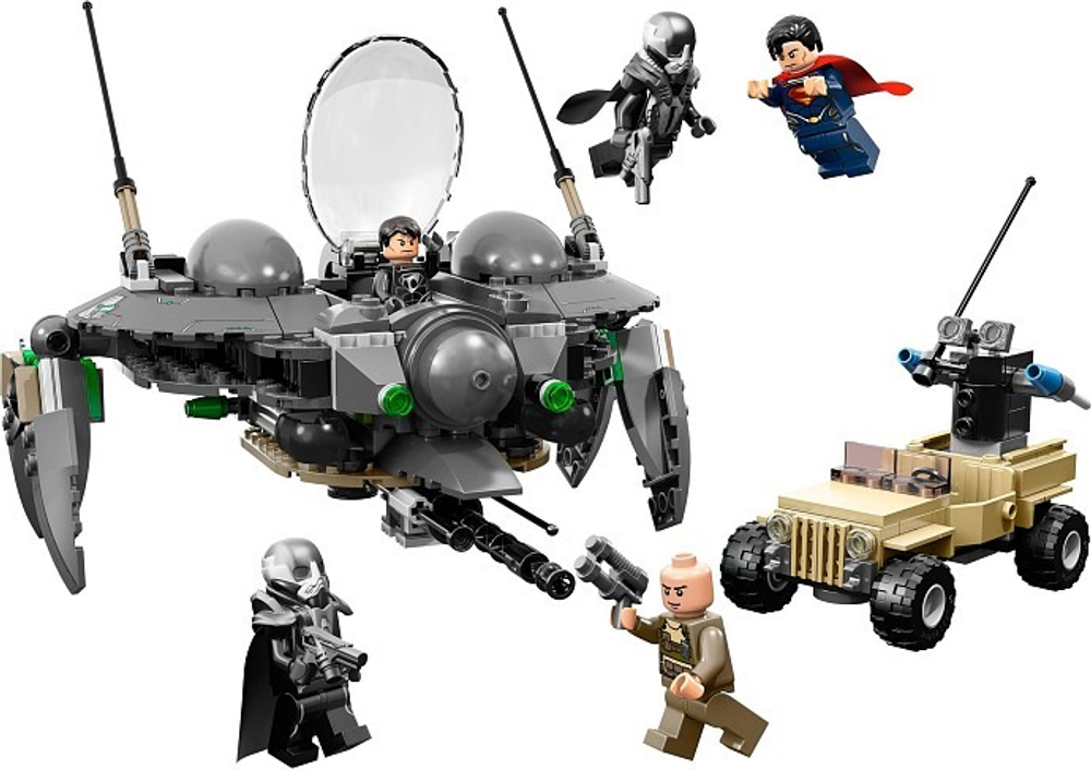 LEGO Super Heroes: Битва Супермена за Смолвиль 76003 — Superman: Battle of Smallville — Лего Супергерои ДиСи