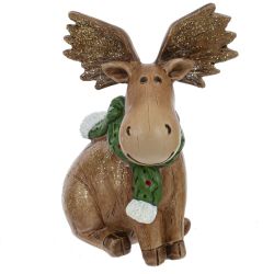 GAEM Фигурка декоративная "Лось", L12 W11 H14 см, 2в.