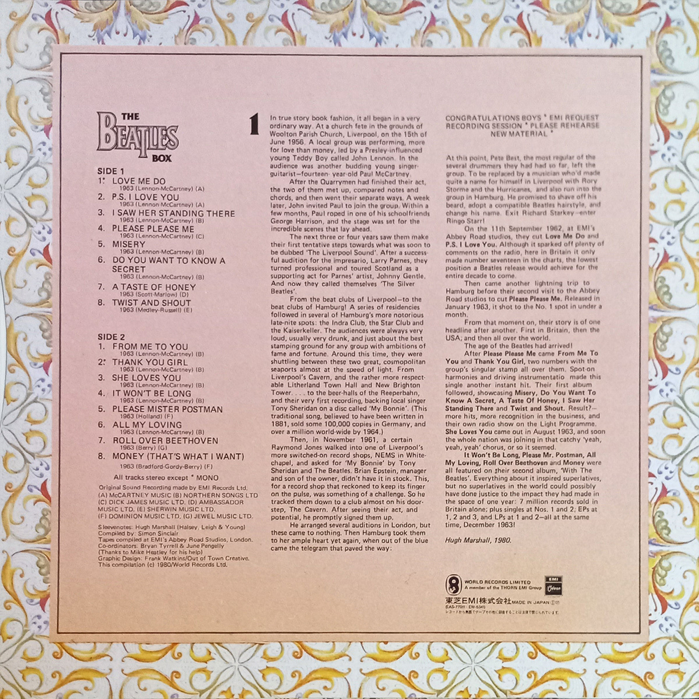 The Beatles / From Liverpool — The Beatles Box (8LP)