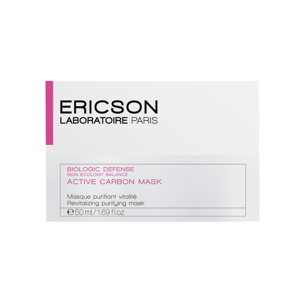 Ericson Laboratoire Угольная маска для сияния кожи Active Carbon Mask Purifying Vitality Mask 50 мл