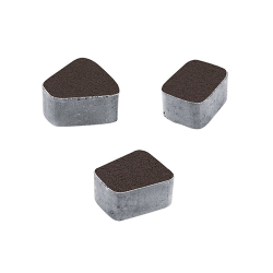 Тротуарная плитка КЛАССИКО (круг) - Гранит Коричневый, комплект из 3 видов плит