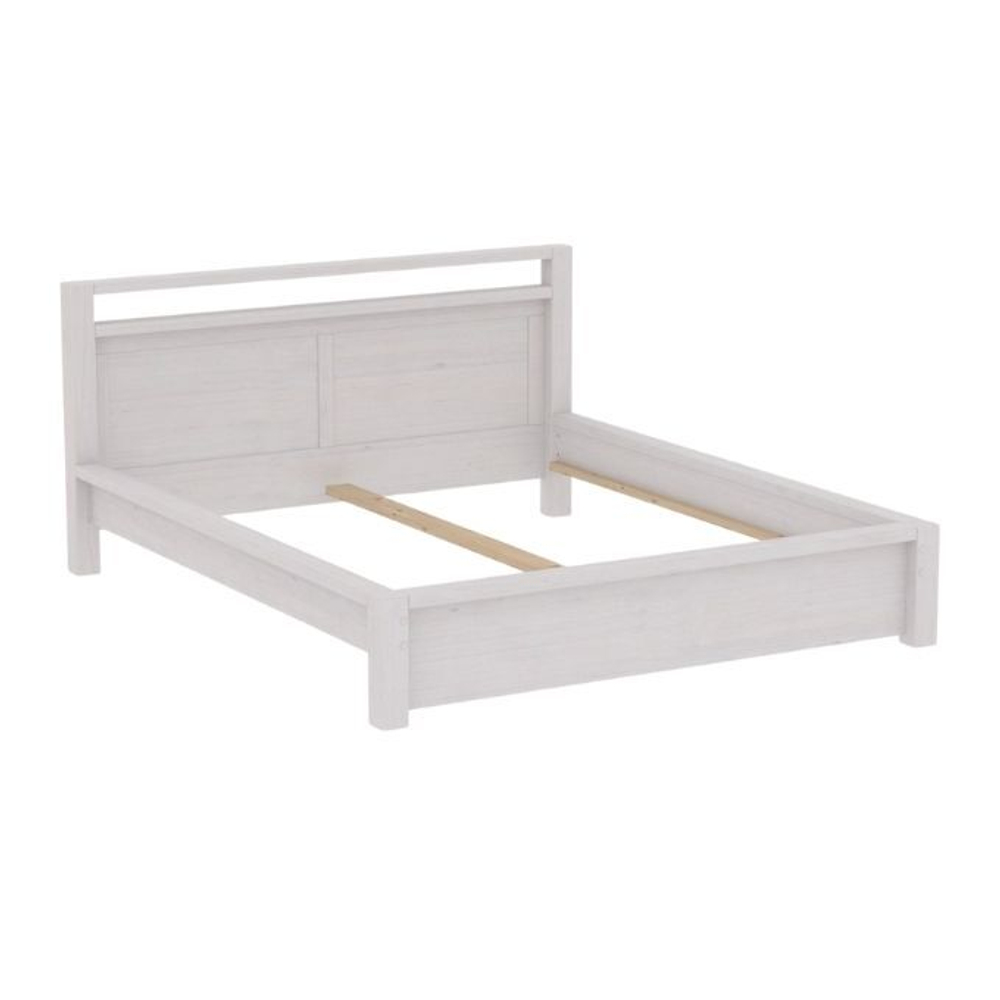Кровать Фьорд, 160x200 (белый воск)