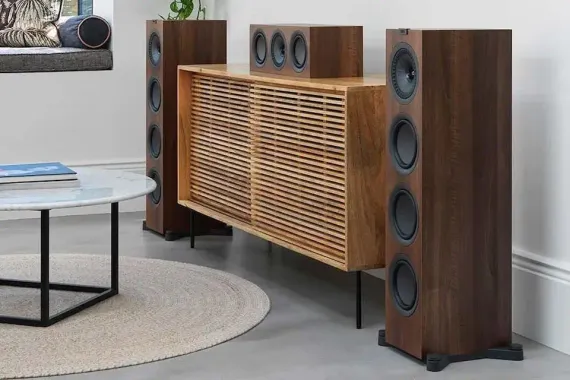 KEF Q650C Satin Black