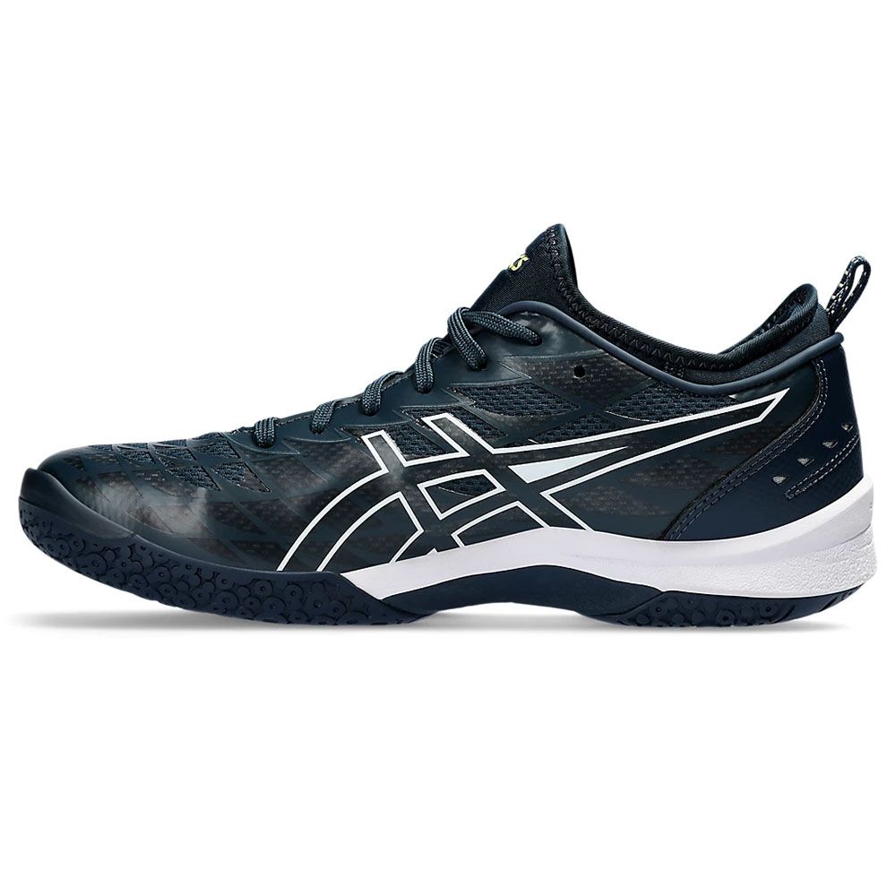 Кроссовки волейб. муж. ASICS Blast FF3 1071A076 401,р.11(рос.43.5),текстиль,кожзам, темно-синий