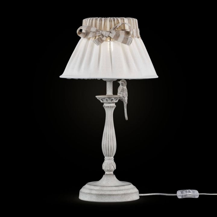 Настольная лампа Maytoni Bird ARM013-11-W