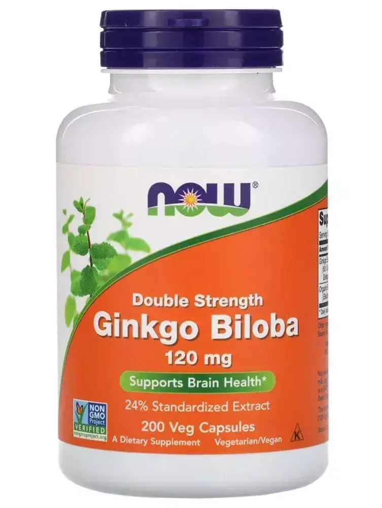 Гинко билоба 120 mg 50 капс (Now)