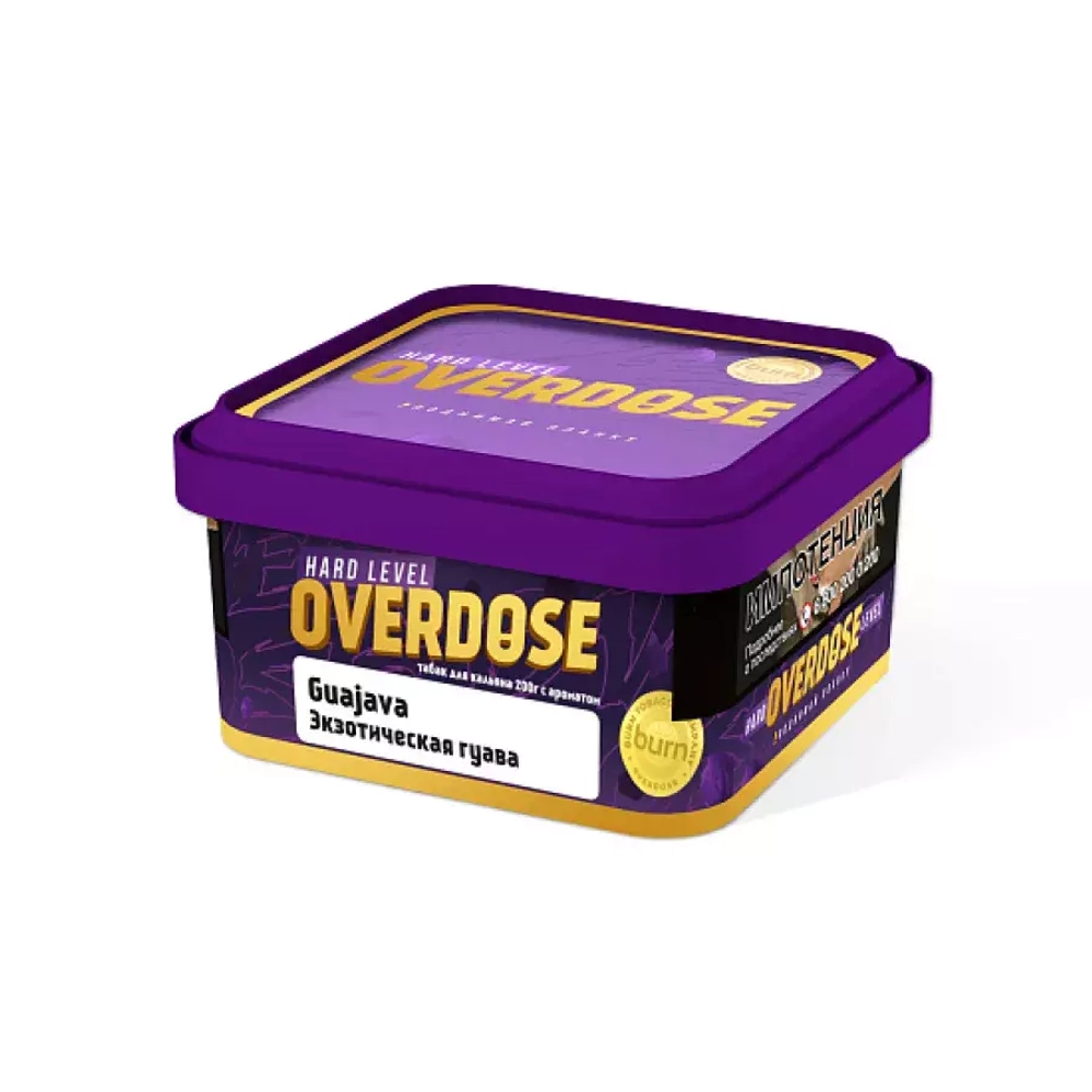 Табак Overdose Guajava (экзотическая гуава) 200гр
