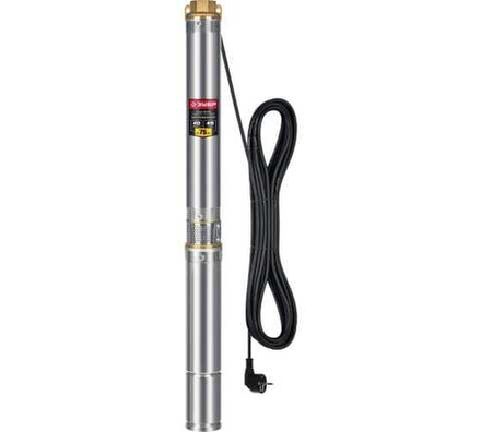 ЗУБР 550 Вт, 40 м напор, скважинный центробежный насос, корпус из нержавеющей стали (НСЦ-75-40)
