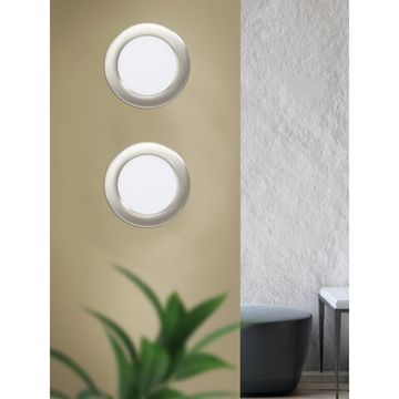 Светодиодный встраиваемый светильник 5,5W 4000K 99153 никель FUEVA 5 Eglo