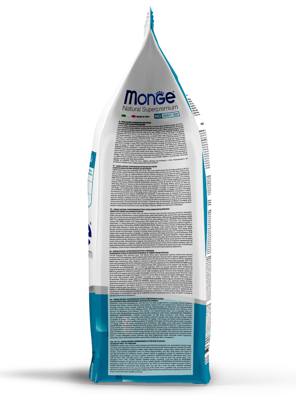 Сухой корм Monge Cat Daily Line для котят и беременных кошек с курицей 400 г