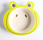 4591217 Миска детская из бамбука, цвет и рисунок МИКС