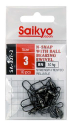 Вертлюг с застежкой Saikyo SA-307