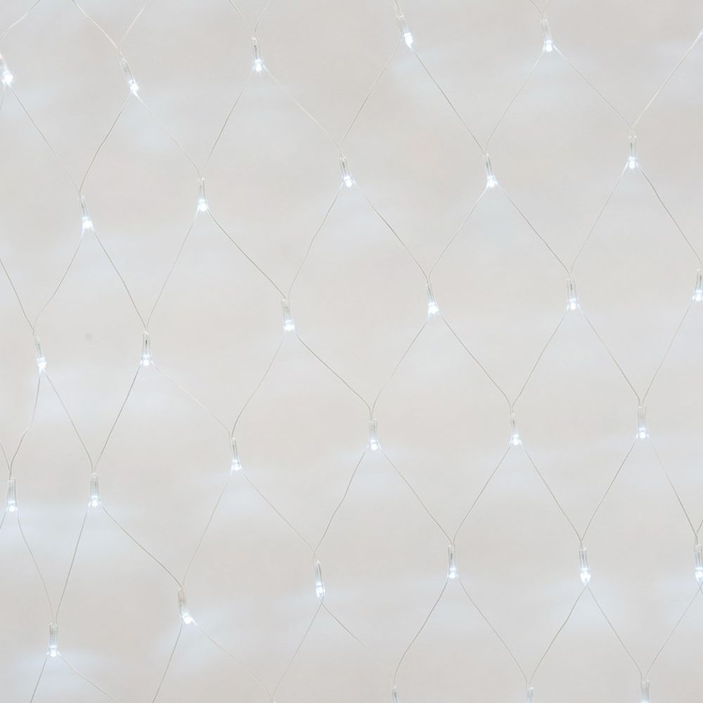 ULD-N2520-240-DTA WHITE IP20 Сетка светодиодная с контроллером. 240 светодиодов. 2.5х2 м. белая. IP20. провод прозрачный