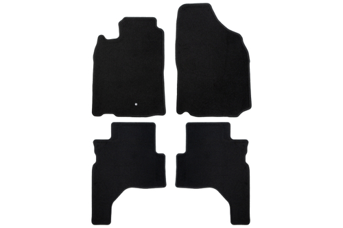 Коврики в салон для MITSUBISHI Pajero Sport I 1998-2004, 2004-2008, внедорожник , 4 шт. (текстиль) KLEVER01350701200K