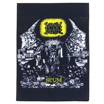 Нашивка спиновая Napalm Death Scum (318)