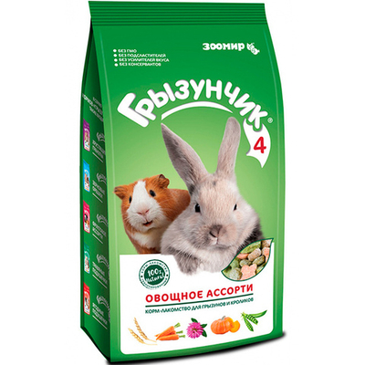 Грызунчик 4 200 Овощное ассорти д/грыз