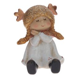 GAEM Фигурка декоративная "Мальчик/Девочка", L5,5 W6 H6,5 см, 2в.